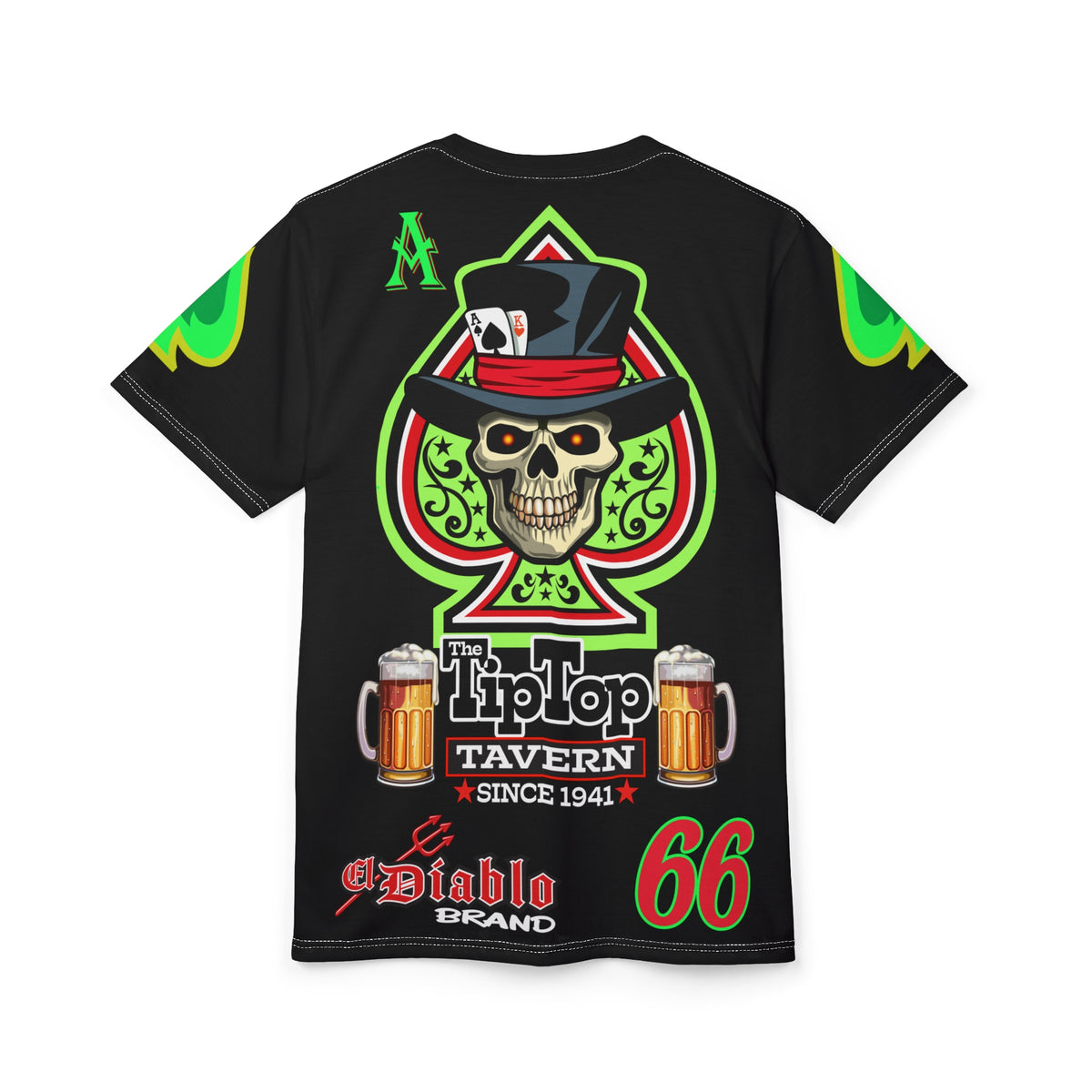 SRT Tip Top Tavern Dive Bar Super Tee - America's Best Dive Bar, Bikes Beers Babes & Bros. - Biker Bar Tee