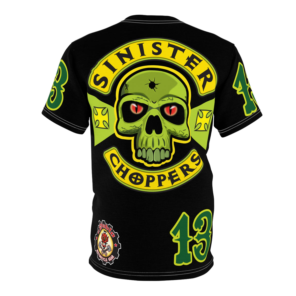 Sinister Choppers - HiViZ Super Tee - Spectacular Custom Motorcycle Riding Gear