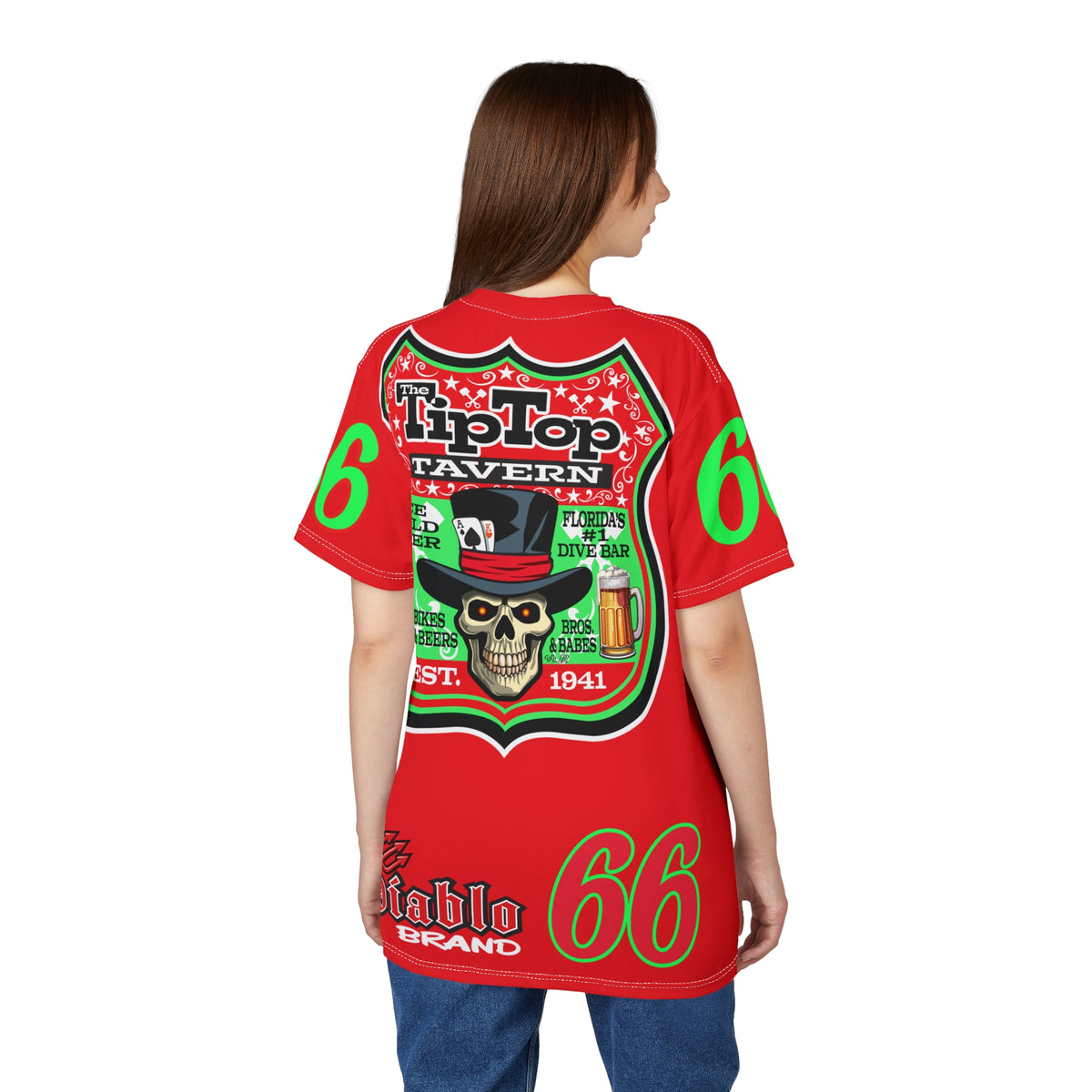Tip Top Tavern Dive Bar Super Tee - America's Best Dive Bar - Bikes Beers Babes & Bros. -Remembering Jesse Biker Bar Tee