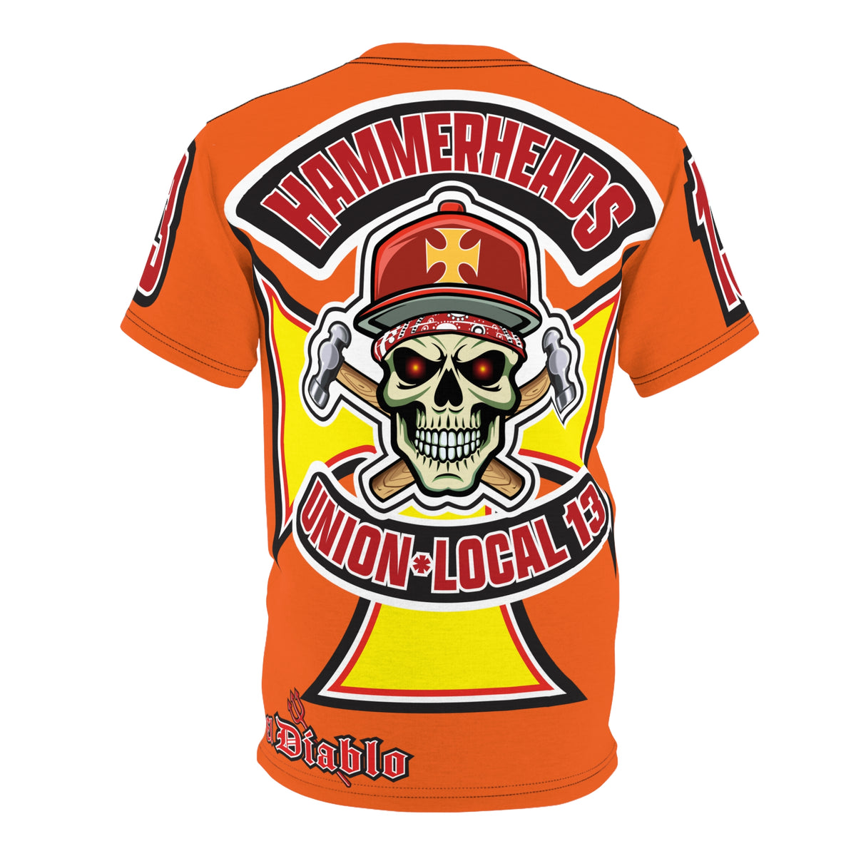 HammerHeads Union Local 13 - HiViz Unisex Riding Super Tee