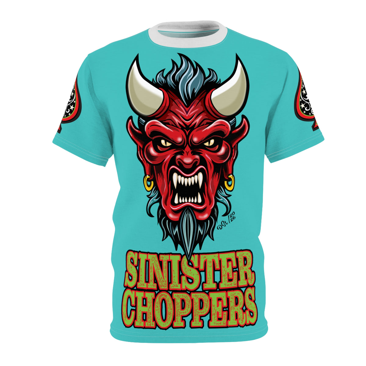 Sinister Choppers Devil Graphic Tee