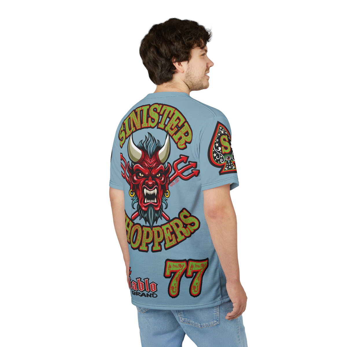Sinister Choppers SINISTER MAN SPECIAL EDITION SUPER TEE— Ride Cool, Look Cool in our Best Super Tee