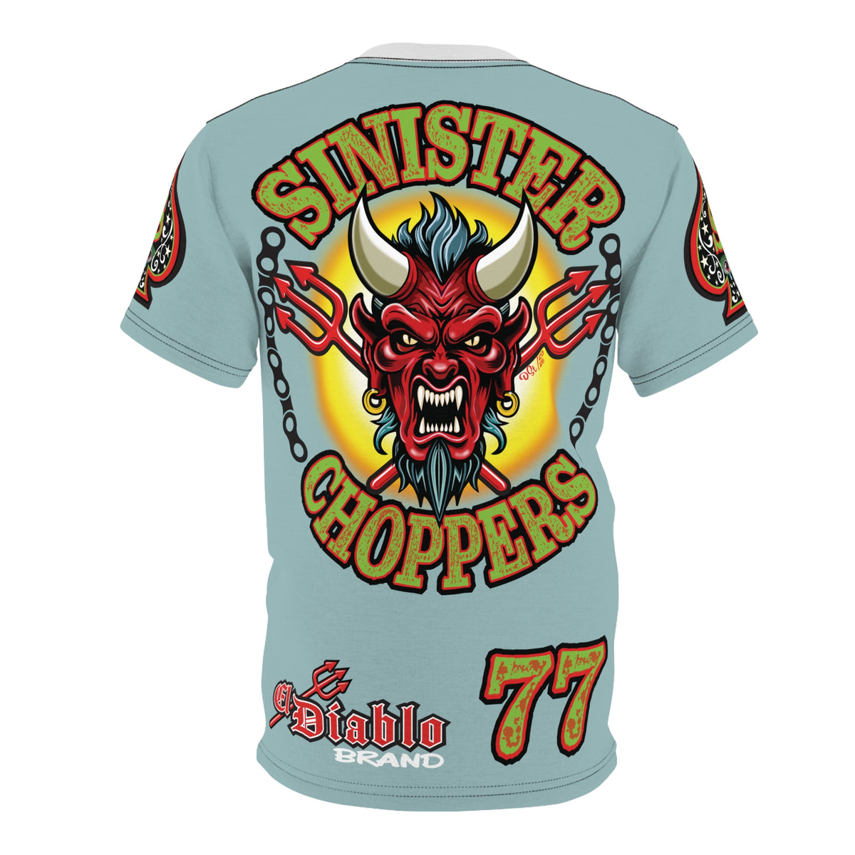 Sinister Choppers OUTRAGEOUS SPECIAL EDITION SUPER TEE— Ride Cool, Look Cool in our Best Super Tee