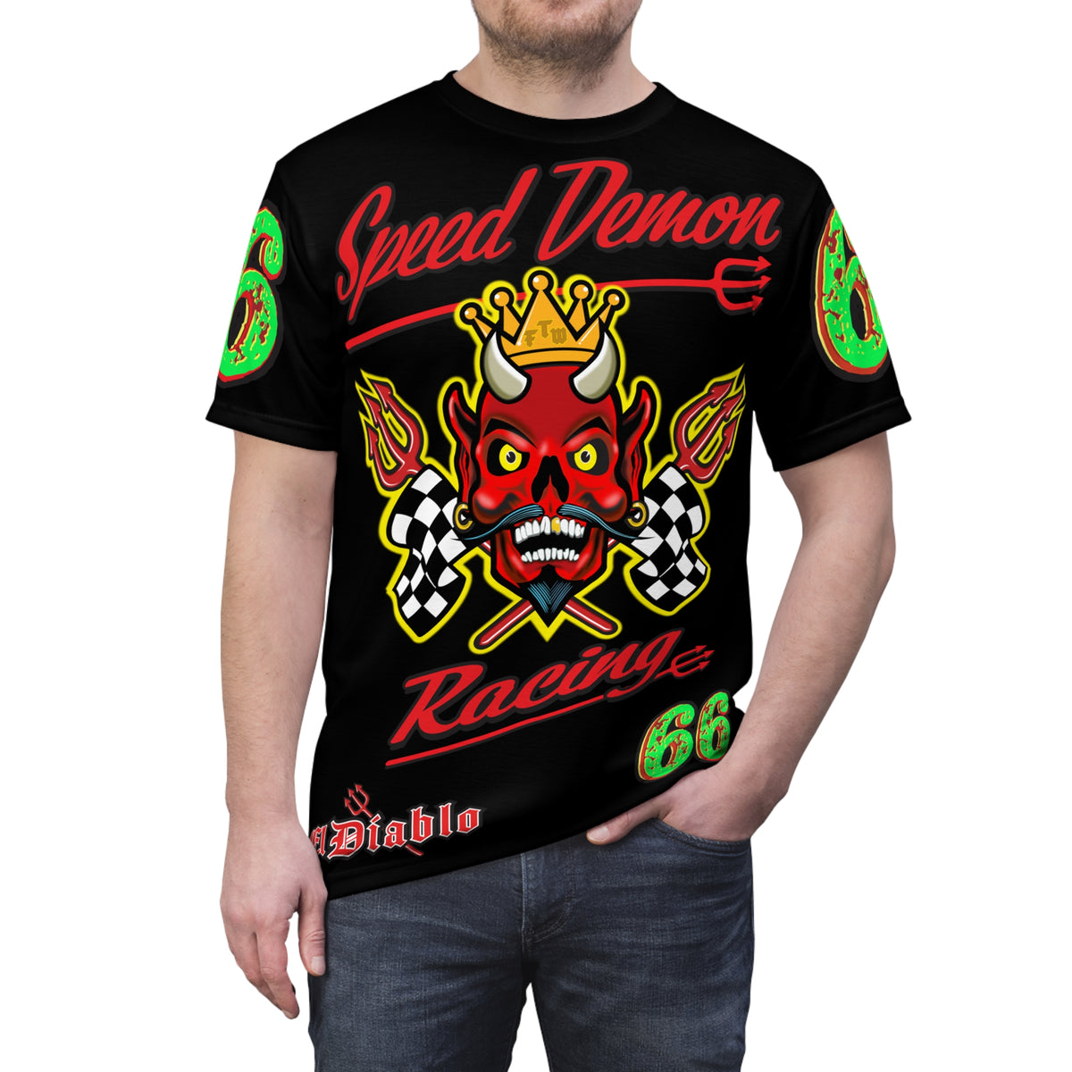 Speed Demon Racing HiViz Super Tee, Limited Edition