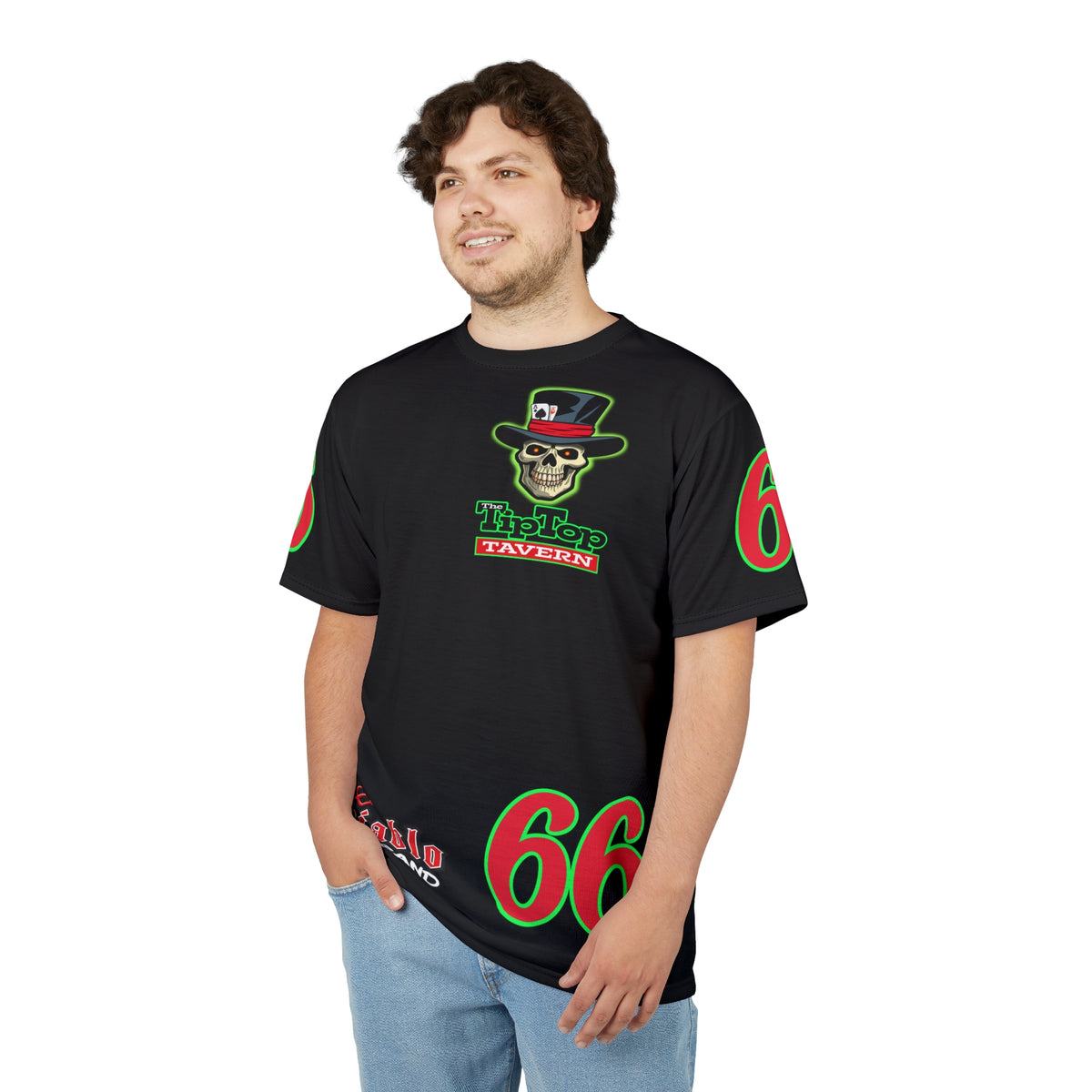 SRT Tip Top Tavern Dive Bar Super Riding Tee (*Limited Edition) - Florida's Best Dive Bar, Bikes Beers Babes & Bros. - Honouring Biker Bar Tee