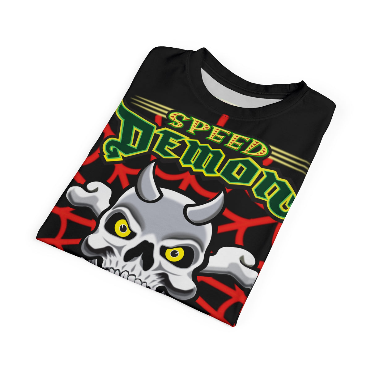 Speed Demon HiViZ Riding Super Tee - Superior Riding Comfort- The Intimidator