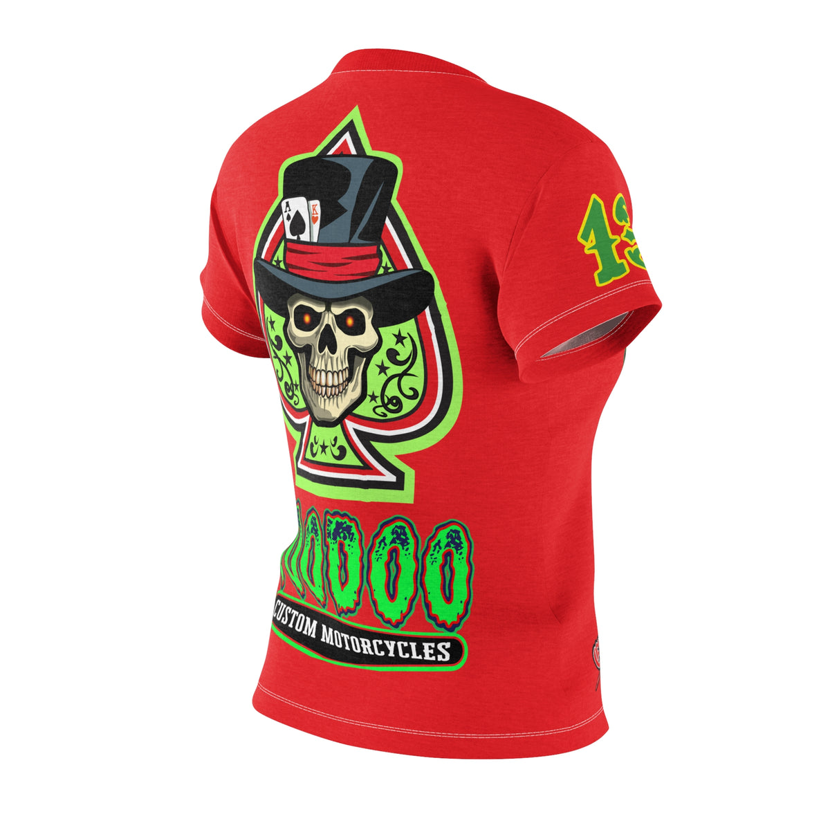 Women's Cut VooDoo Custom Motorcycles Graphic Tee — HiviZ Graphics