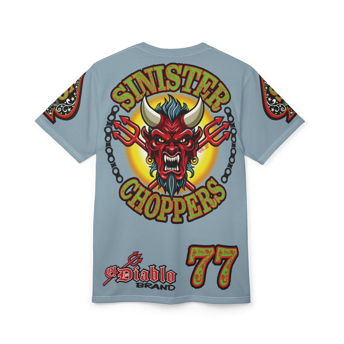 Sinister Choppers OUTRAGEOUS SPECIAL EDITION SUPER TEE— Ride Cool, Look Cool in our Best Super Tee