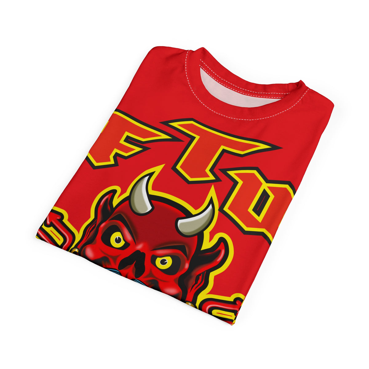 FTW Motorcycle Riders Super Tee - Edgy HiViz Colour Graphics - Show Your Attitude in Style