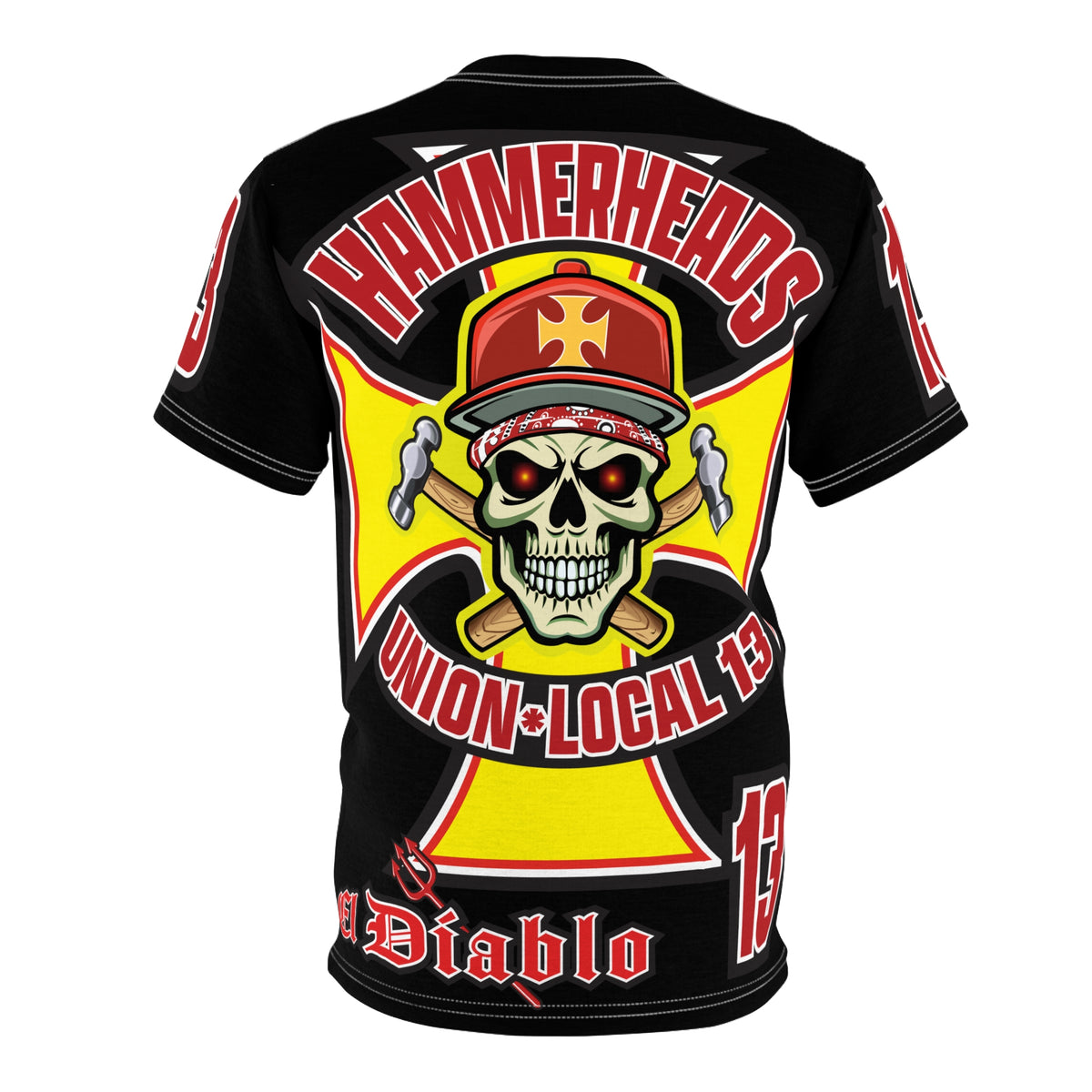 Hammerheads Union Local 13 Super Tee - Rough Tough Bad Attitude Motorcycle Riding Tee
