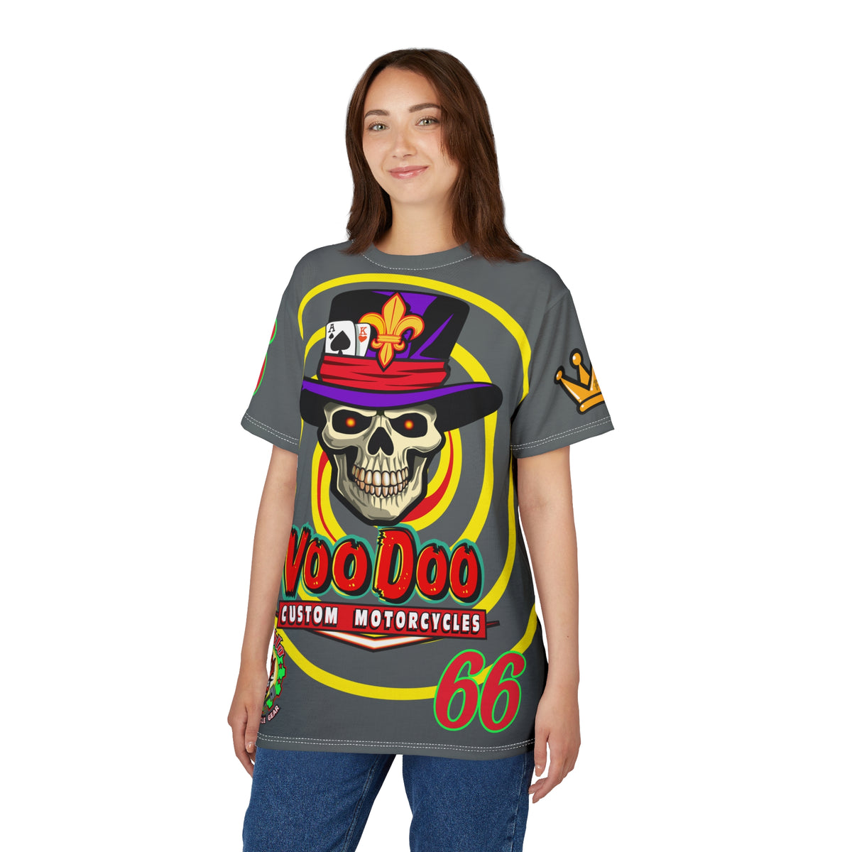 VooDoo Custom Motorcycles Crazy Hypno Wheel Design