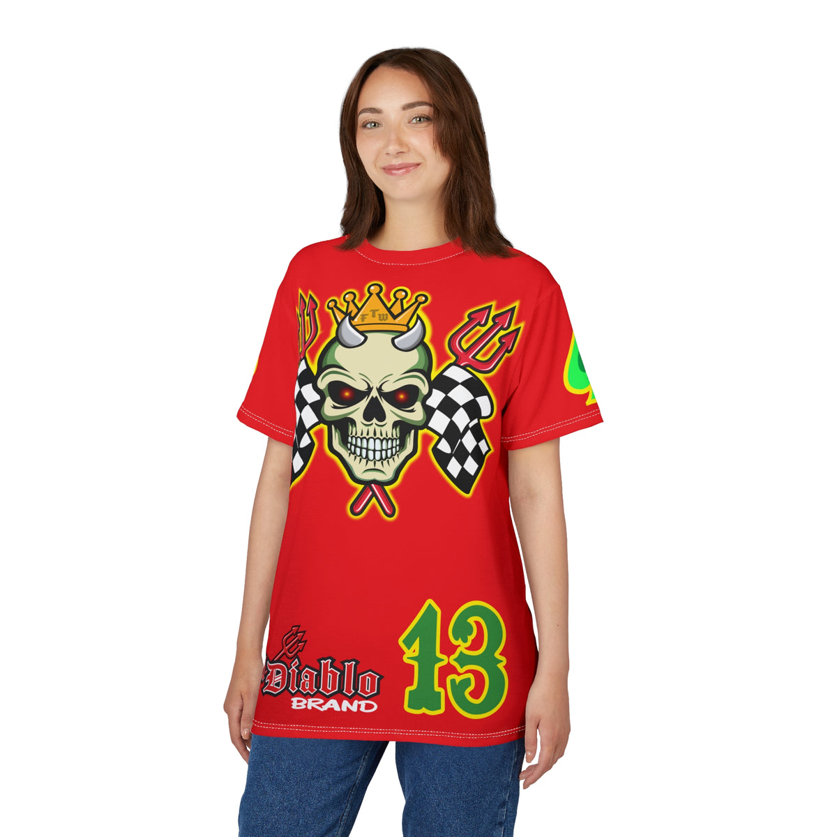 Speed Demon Customs HiViz Super Tee, Cool, Comfortable, Custom Motorcycle Riding Gear