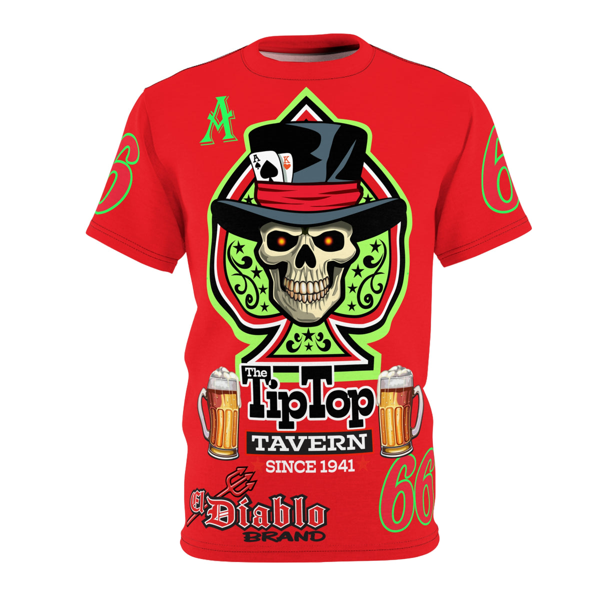 Tip Top Tavern Dive Bar Super Tee (*Limited Edition) - America's Best Dive Bar, Bikes Beers Babes & Bros. - Honouring Biker Bar Tee