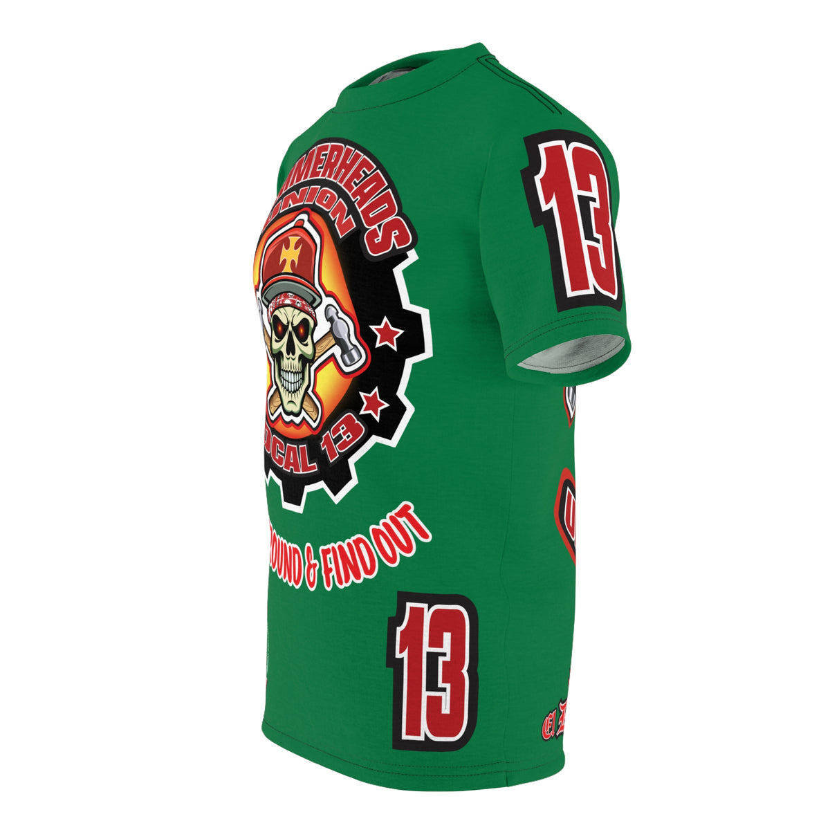 Hammerheads Union Local 13 - Special Wicking Material for Cool Riding Comfort