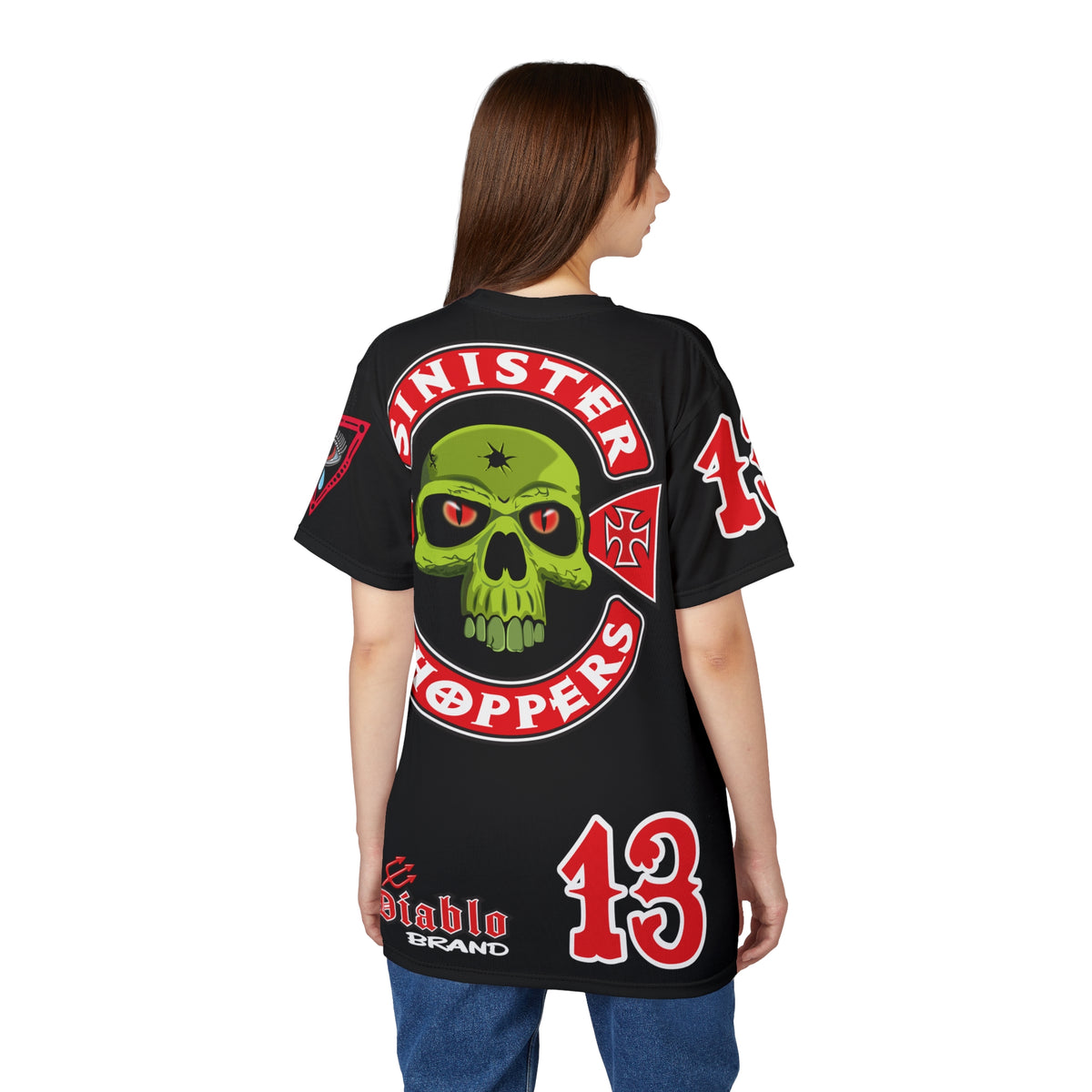 SRT Sinister Choppers  Super Tee - Clean, Beautiful, Design - Outrageous Biker Gear