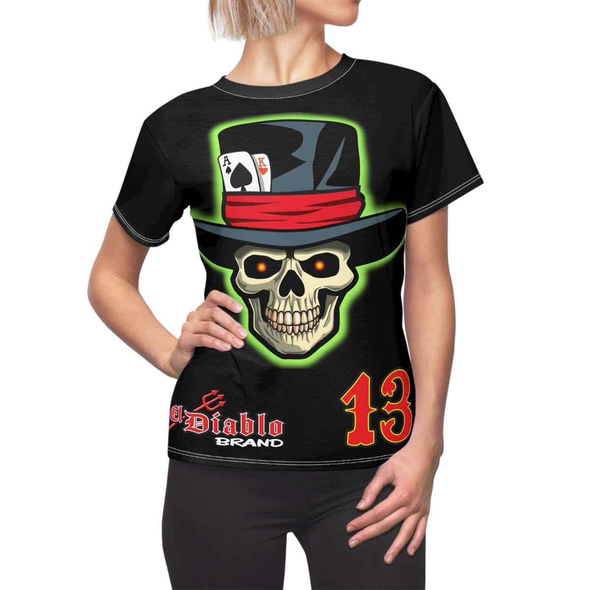 Women's Cut Tip Top Tavern Graphic Tee — Dive Bar Logo
