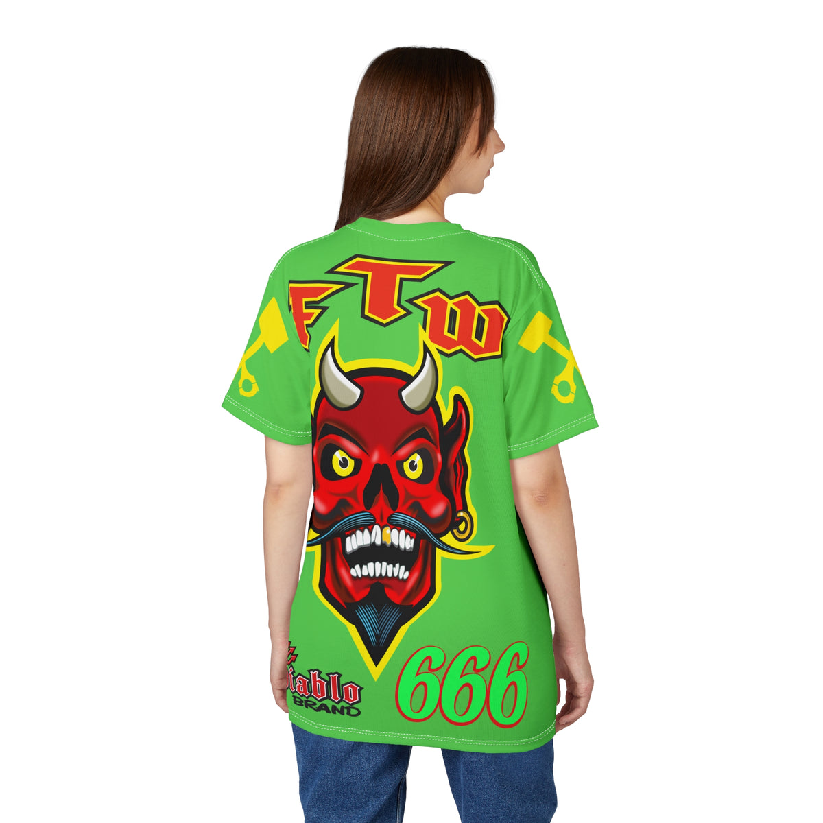 Very Special  FTW Motorcycle Riders HiviZ Super Tee - Edgy Graphics - Show Your Attitude in Style