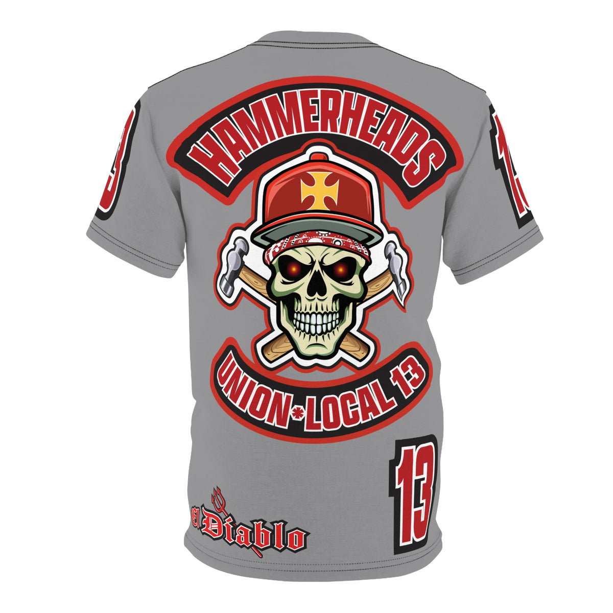 Hammerheads Union Local 13 Motorcycle Super T - Colourful High Visibility T-Shirts
