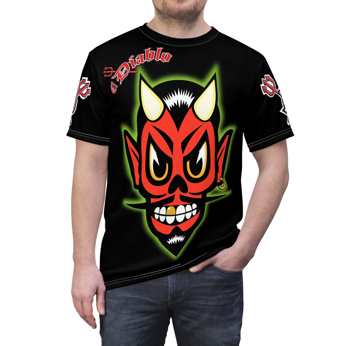 El Diablo HiViz Unisex Tee for maximum riding comfort