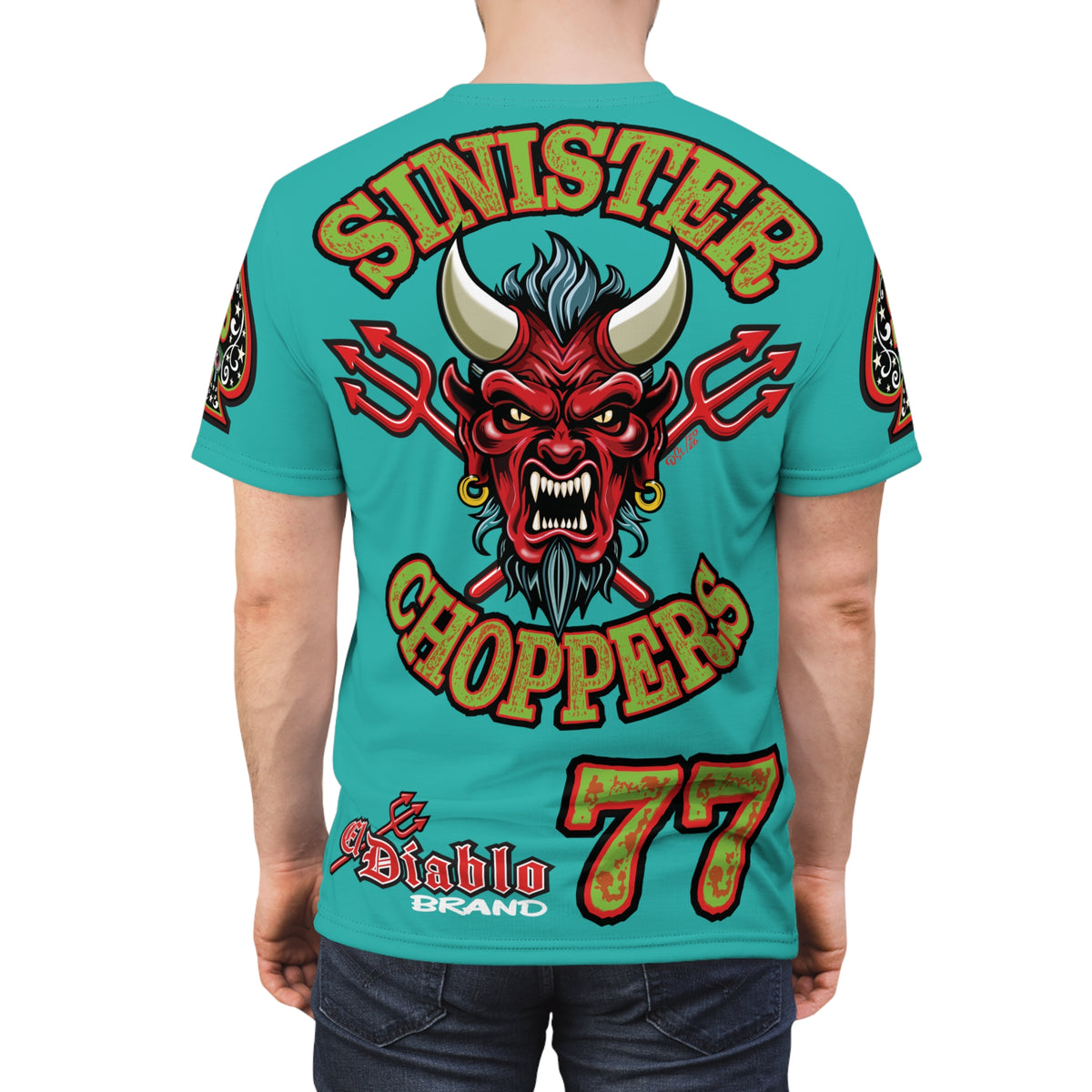 Sinister Choppers MR GREEN SPECIAL SUPER T— Ride Cool, Look Cool in our Best Super Tee