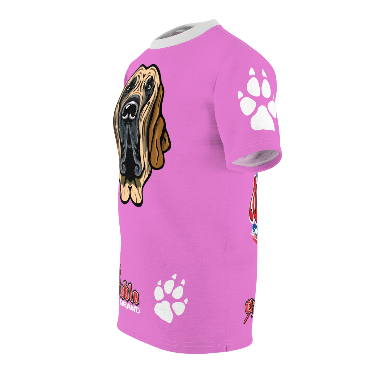 Country Rock Filas Graphic Super Tee — El Diablo Brand Paw Print T-Shirt 4Braylee