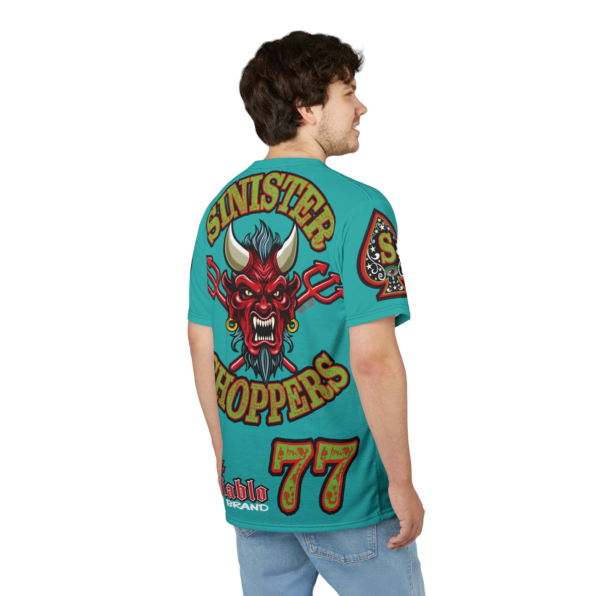 Sinister Choppers MR GREEN SPECIAL SUPER T— Ride Cool, Look Cool in our Best Super Tee