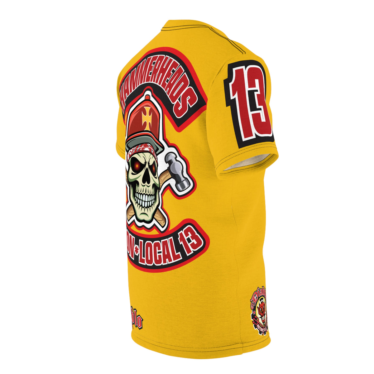 Hammerheads Union 13 - HiViz High Performance Super Tee - Motorcycle Riding Gear