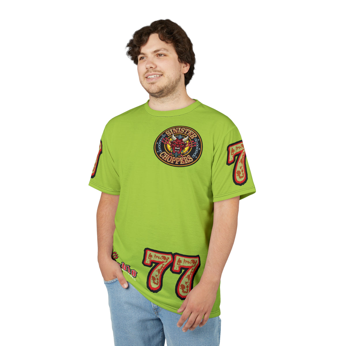 SRT Sinister Choppers HIVIZ SPECIAL SUPER RIDING TEE— Ride Cool Look Cool in our Best Super Tee
