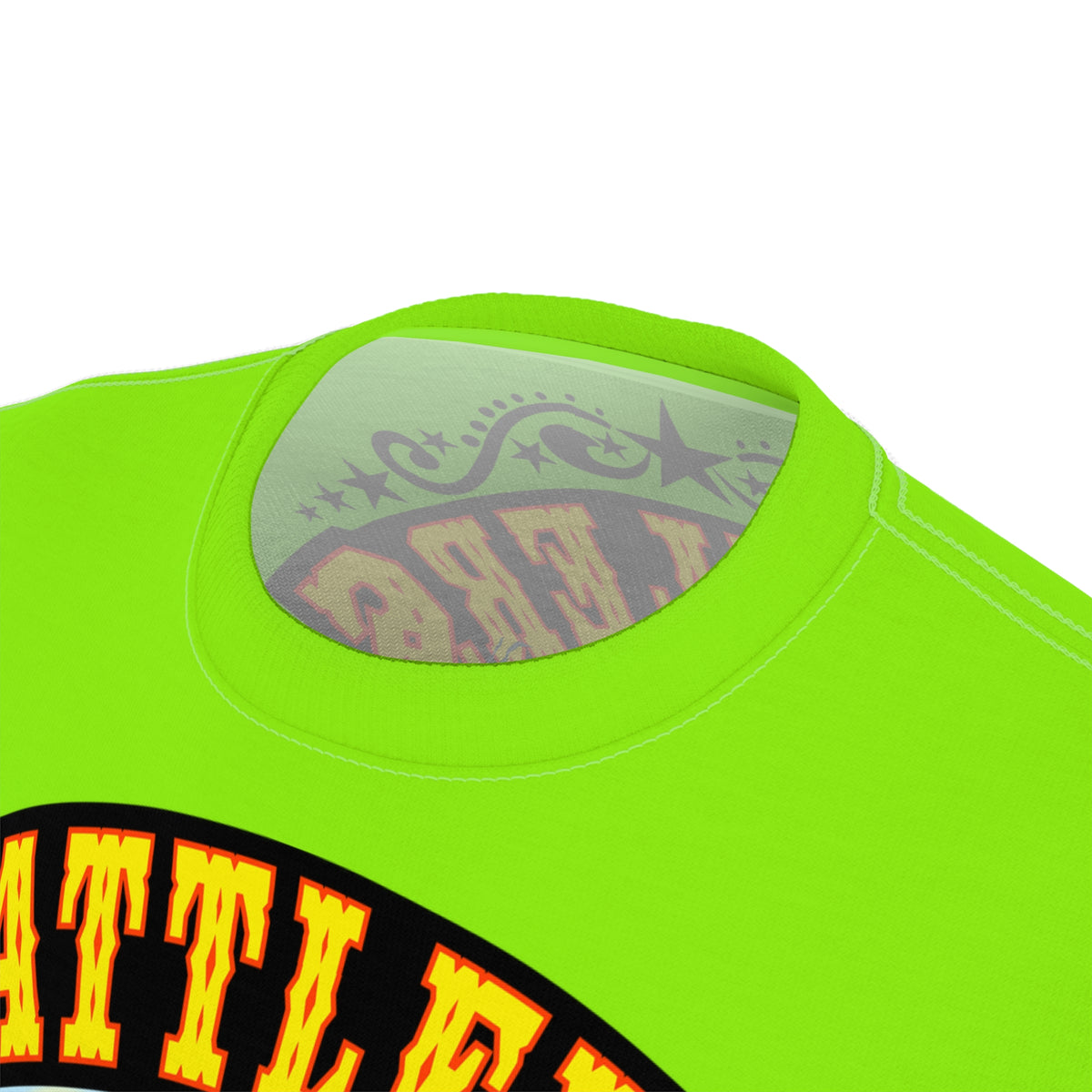 VERY Special HIVIZ Rattlers Saloon  BADAZZ SUPER TEE — Vintage Biker 66 Graphic Shirt