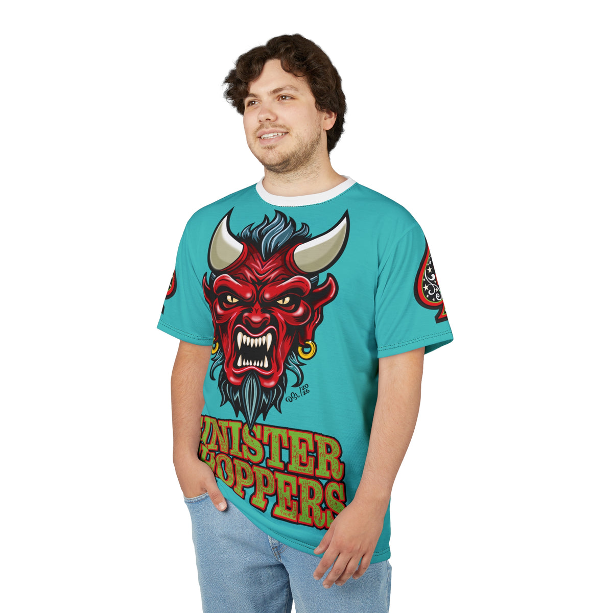 Sinister Choppers Devil Graphic Tee