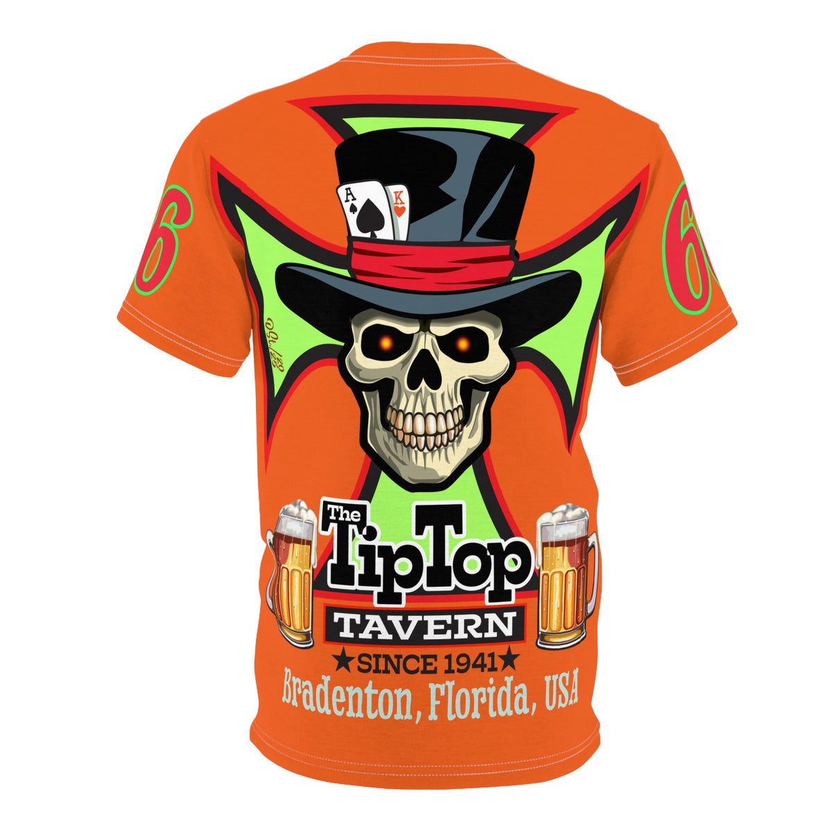 Tip Top Tavern Dive Bar Super Tee (*Limited Edition) - America's Best Dive Bar, Bikes Beers Babes & Bros. - Honouring Biker Bar Tee