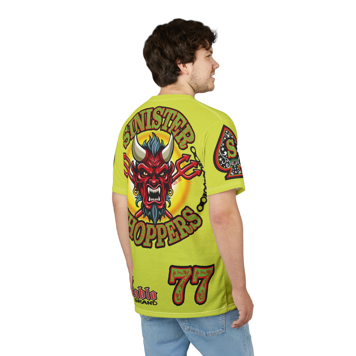 VERY Special HIVIZ Sinister Choppers  SUPER TEE— Ride Cool, Look Cool in our Best Super Tee