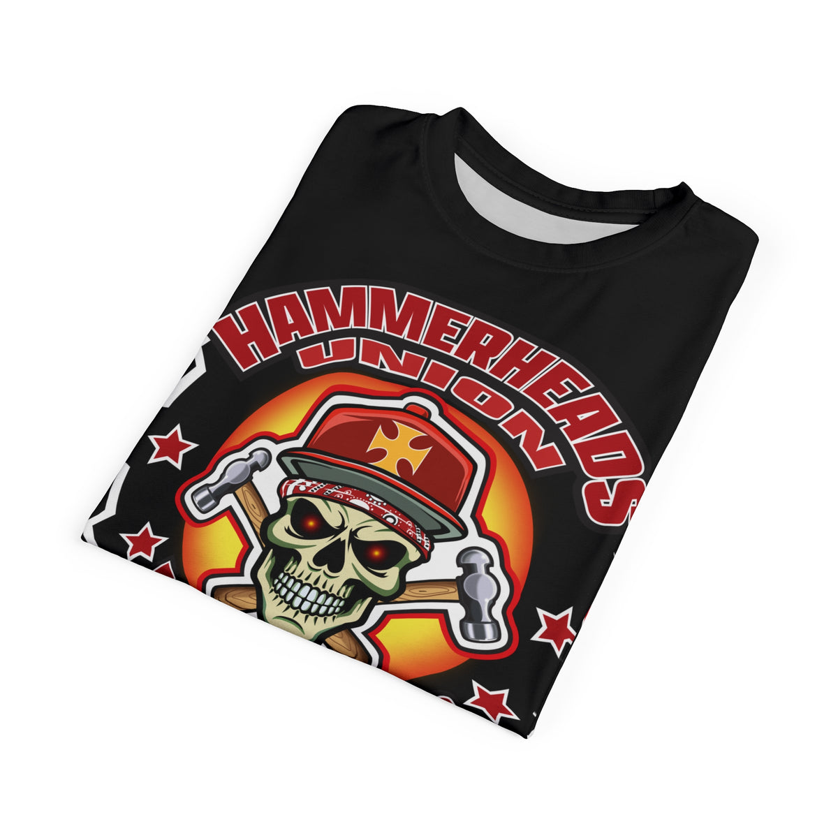 Hammerheads Union Local 13 - Custom Motorcycle Riding Tee Shirt _ Super Comfort and Fit
