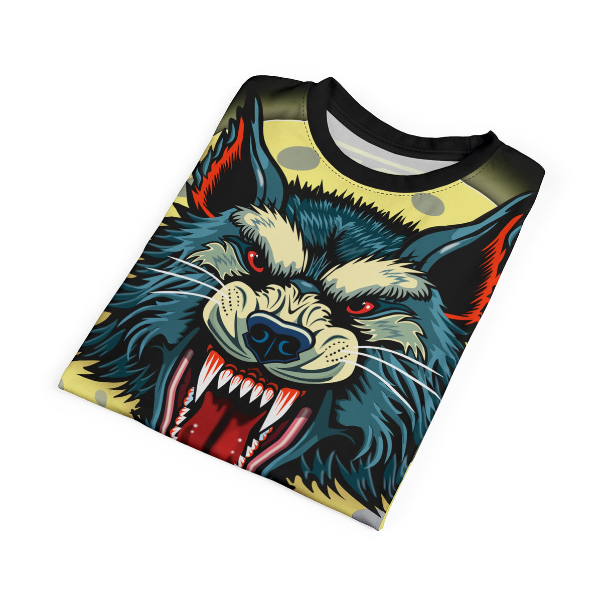 MWT Wolf Customs  INTIMIDATOR SPECIAL EDITIOM  13 Black & XLWOLF Graphics- Super Riding Tee —  The Best Biker Riding Tee EVER !!!