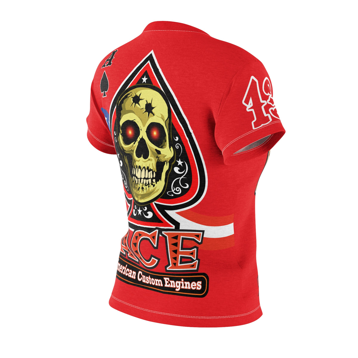 Women's Cut El Diablo Super Tee - Form fitting Ladies Motorcycle Riders Tee