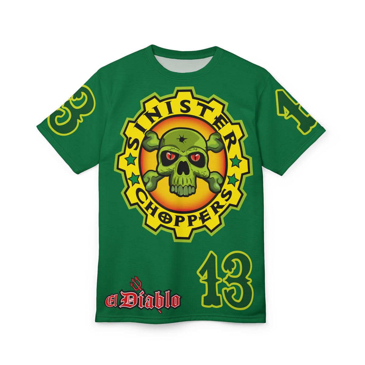 Sinister Choppers - HiViZ Super Tee - Spectacular Custom Motorcycle Riding Gear