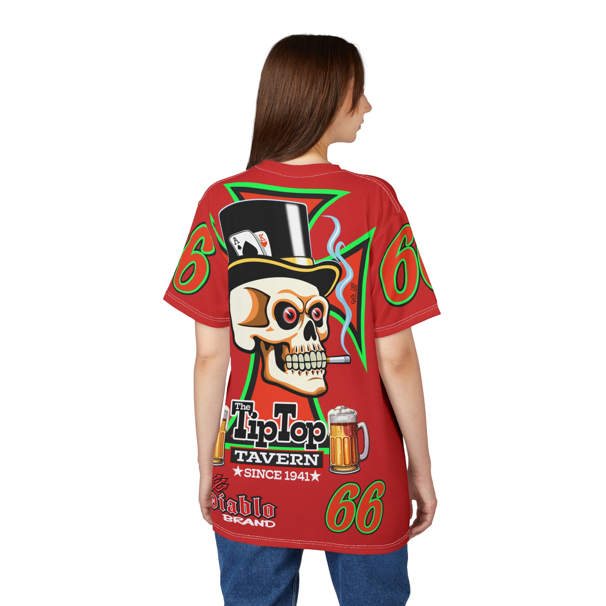 Tip Top Tavern Dive Bar Super Tee - America's Best Dive Bar, Bikes Beers Babes & Bros. - Biker Bar Tee