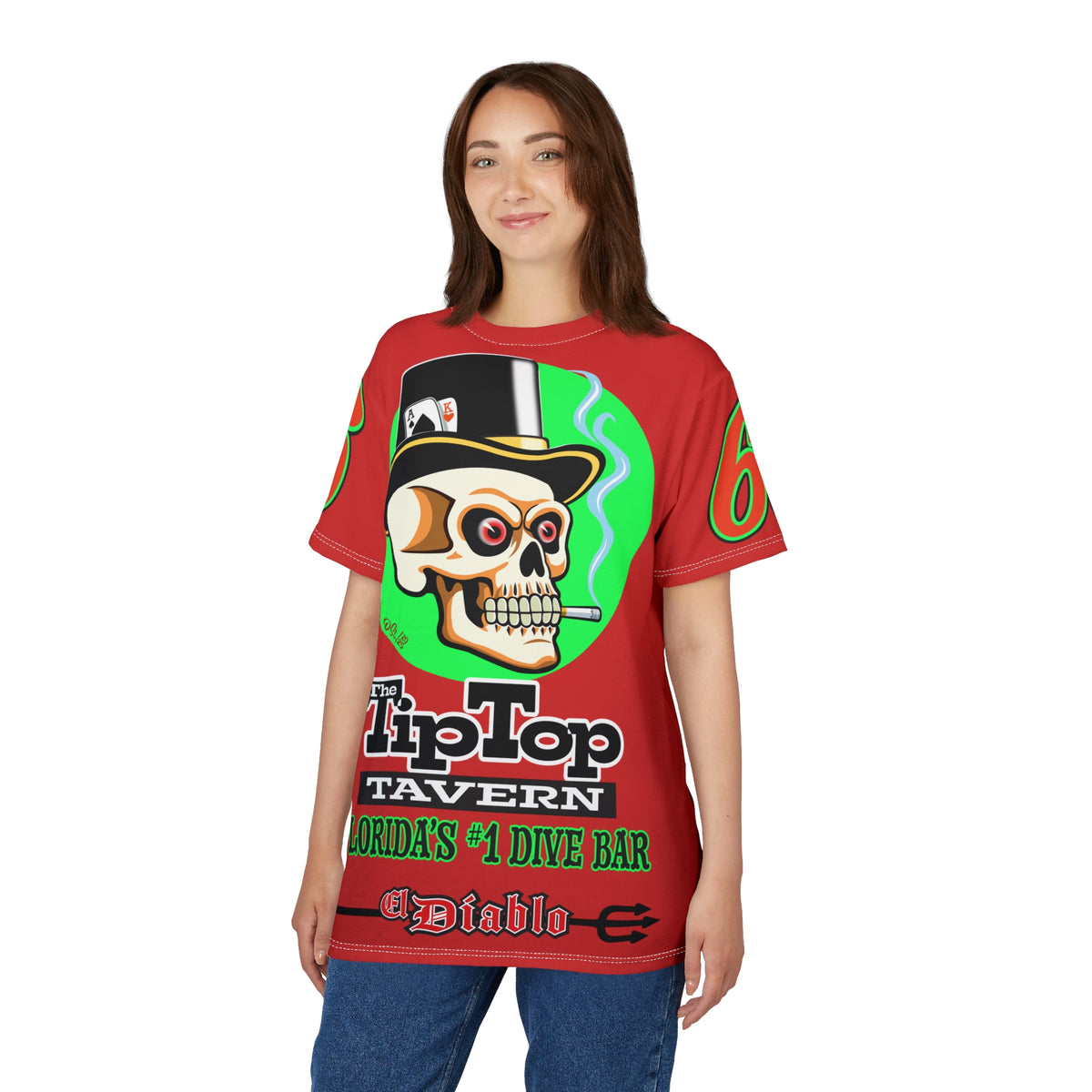 Tip Top Tavern Dive Bar Super Tee - America's Best Dive Bar, Bikes Beers Babes & Bros. - Biker Bar Tee