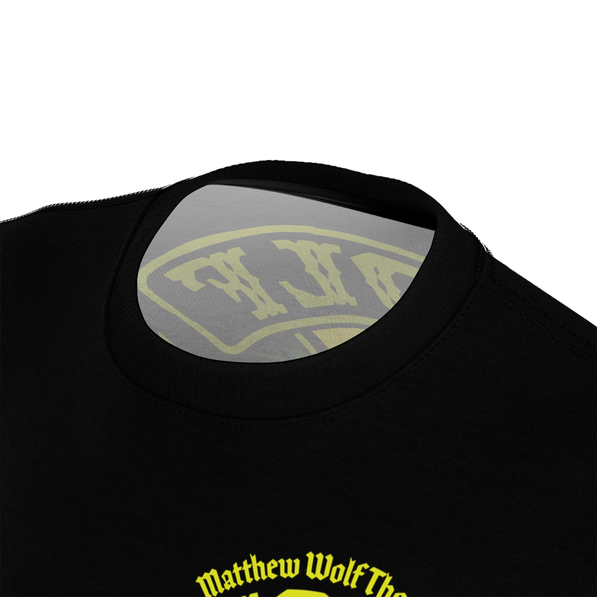 SRT MWT Wolf Customs 13 Black Beauty Graphics -- Super Riding Tee — Retro Motorcycle Club Shirt, The Best Biker Riding Tee EVER !!!