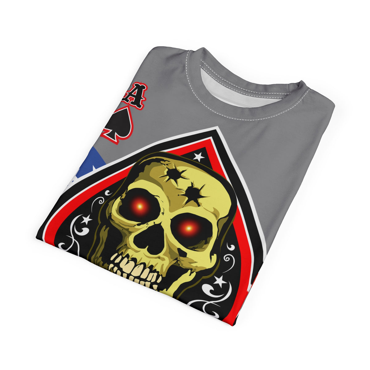 American Custom Engines ACE - Special Lumina Green  Ace of Spades Death Card High visibility Graphics
