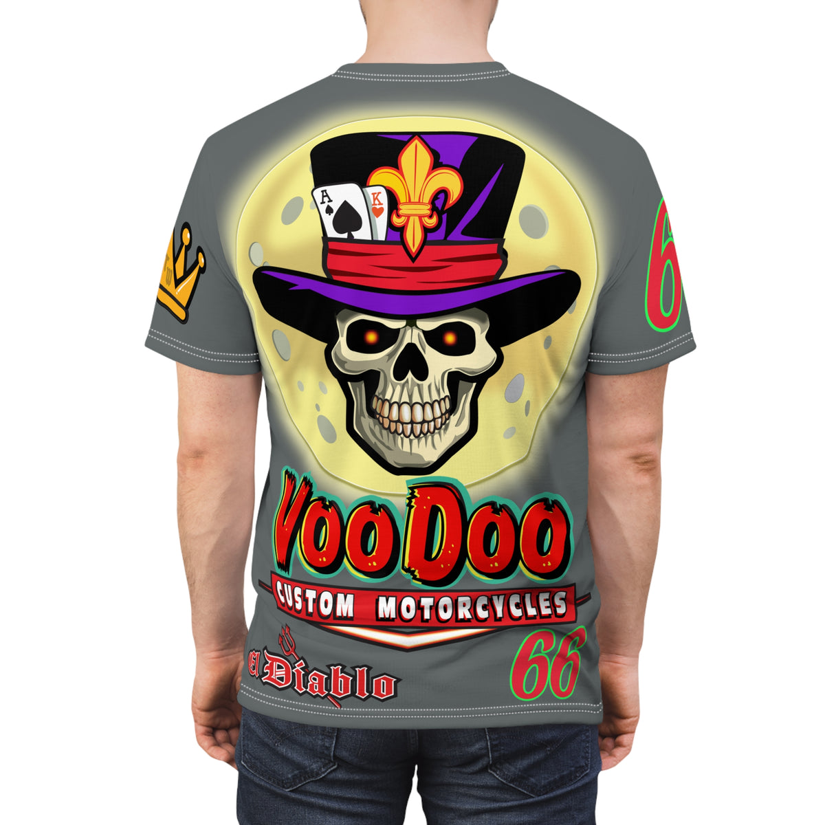 VooDoo Custom Motorcycles Crazy Hypno Wheel Design