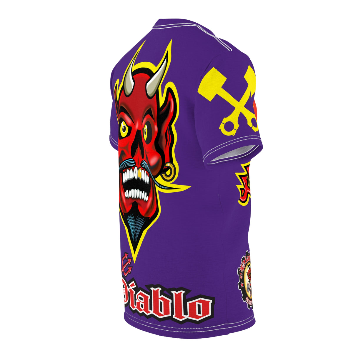 FTW Motorcycle Riders Super Tee - Edgy HiViz Colour Graphics - Show Your Attitude in Style