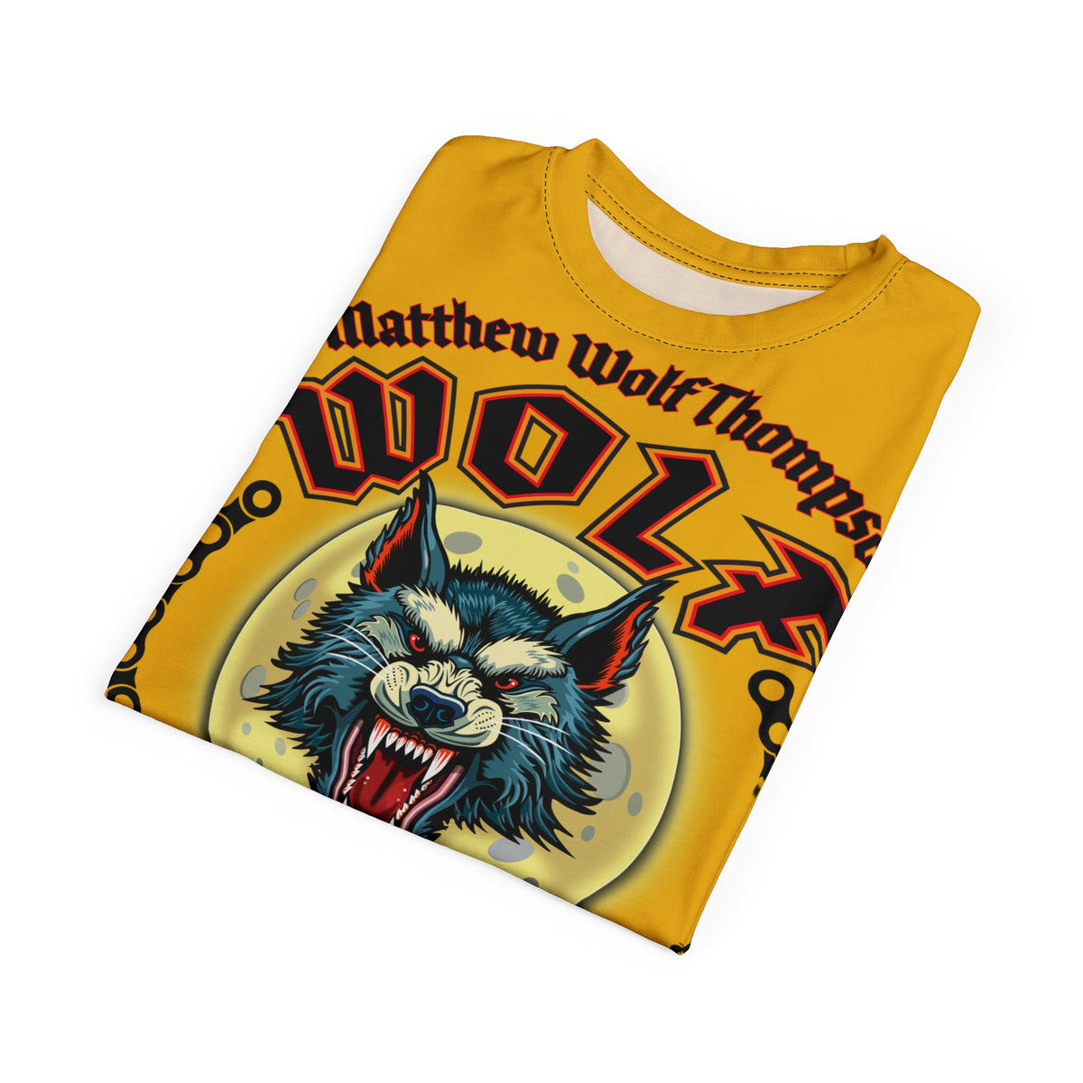 MWT Wolf Custom Motorcycles Super Tee — Viciously Cool High Performance Motorcycle Riding Shirt