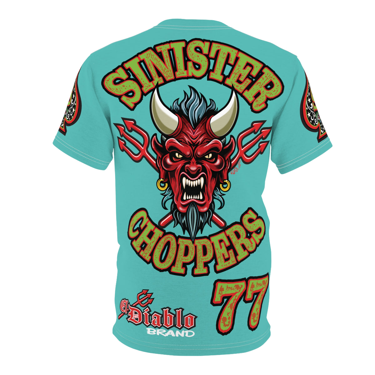 Sinister Choppers OUTRAGEOUS SPECIAL EDITION SUPER TEE— Ride Cool, Look Cool in our Best Super Tee