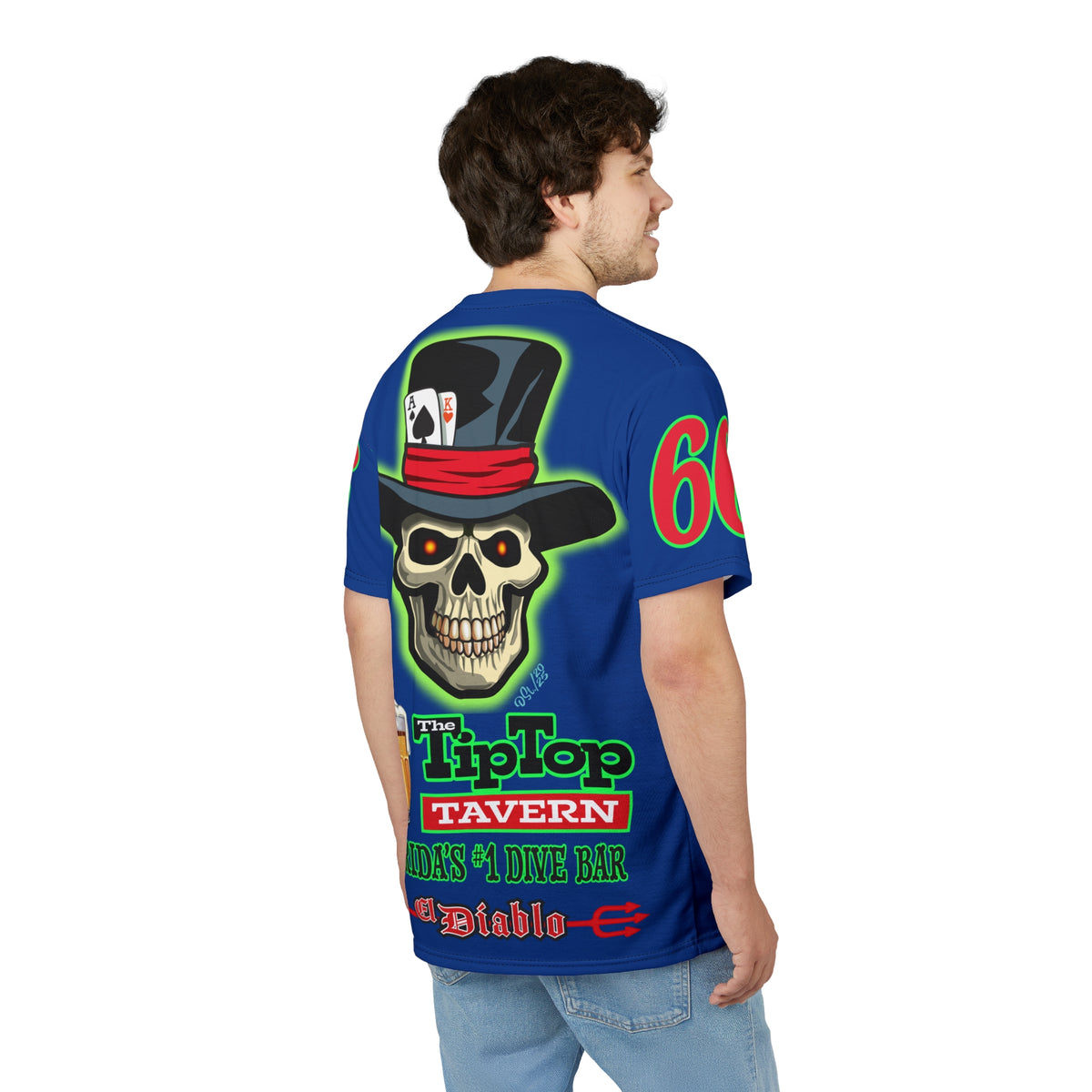 SRT Tip Top Tavern Dive Bar Super Riding Tee (*Limited Edition) - Florida's Best Dive Bar, Bikes Beers Babes & Bros. - Honouring Biker Bar Tee
