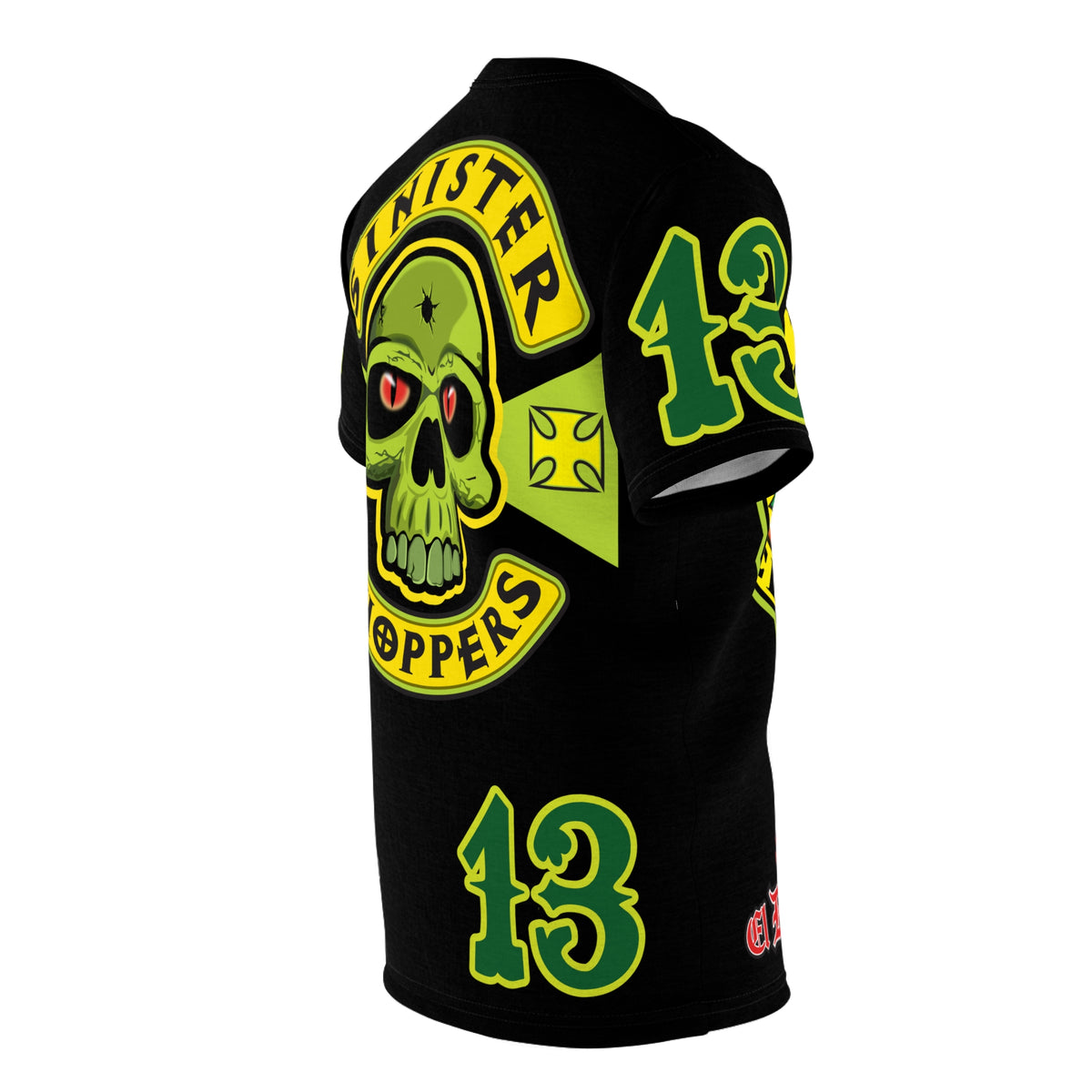 Sinister Choppers - HiViZ Super Tee - Spectacular Custom Motorcycle Riding Gear