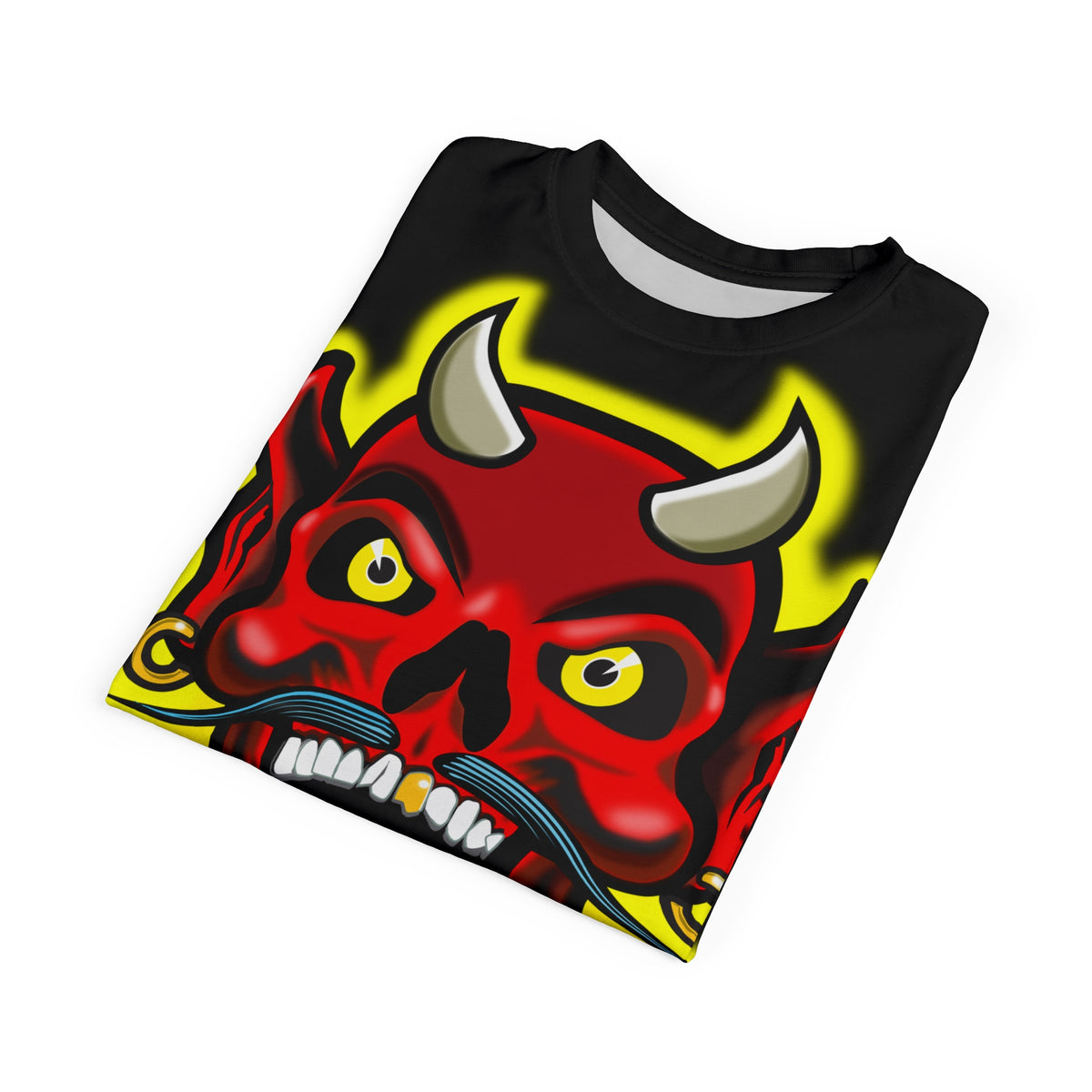 Speed Demon  - Devilish Design, HiViz - Custom Made for Motorcycle riding - Super Tee