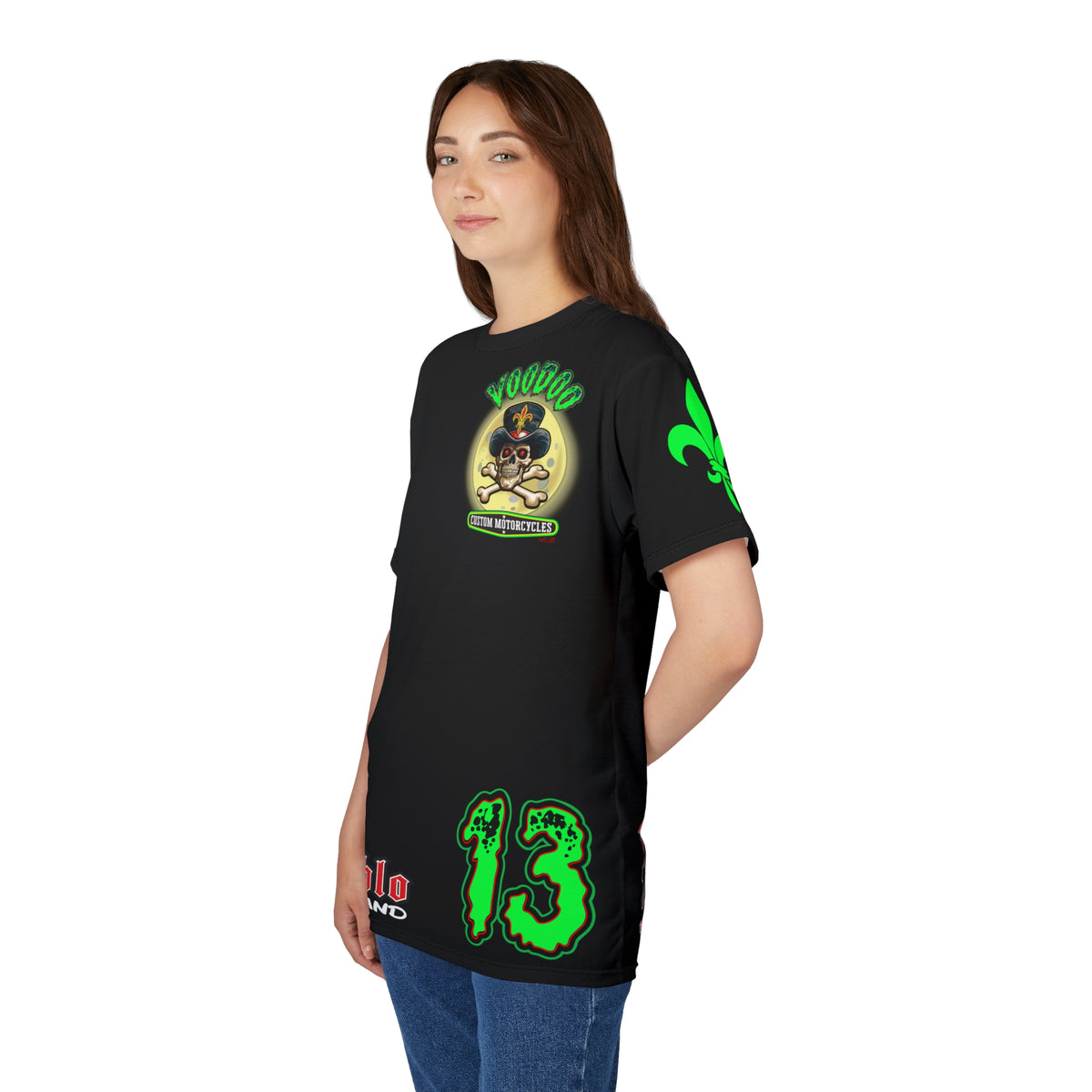 SRT VooDoo Customs Ragin' Cajun Custom Biker Riding Super Tee
