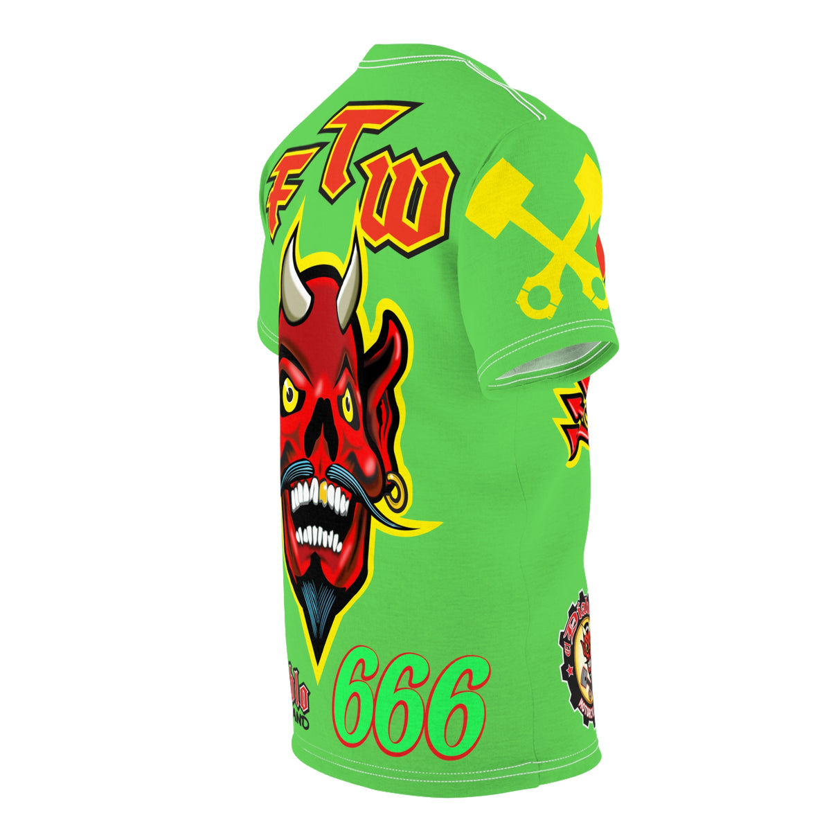 Very Special  FTW Motorcycle Riders HiviZ Super Tee - Edgy Graphics - Show Your Attitude in Style