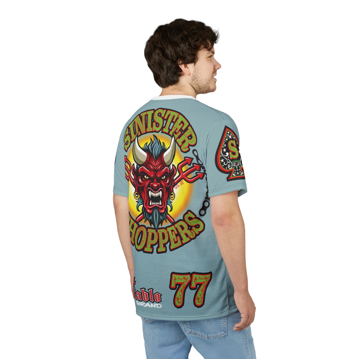 Sinister Choppers OUTRAGEOUS SPECIAL EDITION SUPER TEE— Ride Cool, Look Cool in our Best Super Tee